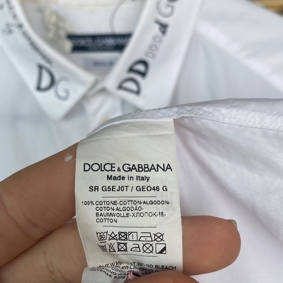 D&G | Logo Print Button Up - Picture 14 of 14